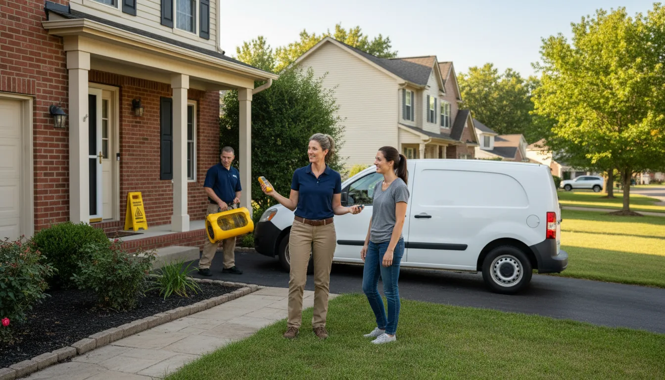 Water restoration image for Home Water Damage Repair in Leonard, ND